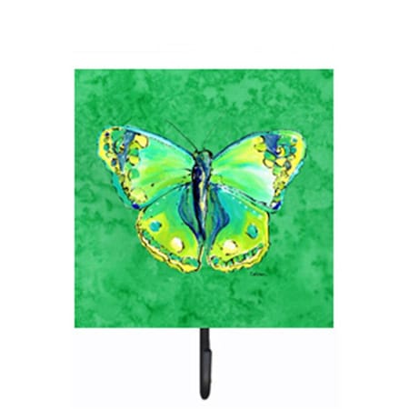 Carolines Treasures Butterfly Green on Green Leash Or Key Holder 8863SH4